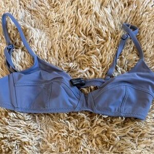 Periwinkle Galamaar Bikini Top